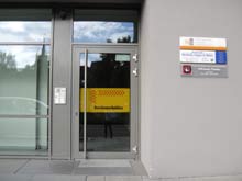 Gebäudeeingangstür, Ansbach